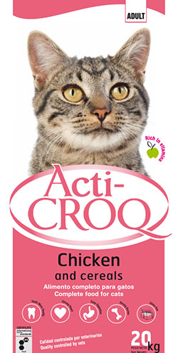 acti-croq chats poulet