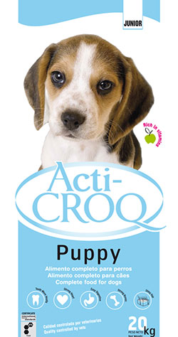 Acti-croq puppy - aliments complet pour chiots