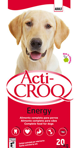 acti croq énergie - aliments pour chiens