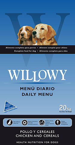 willowy poulet chiens