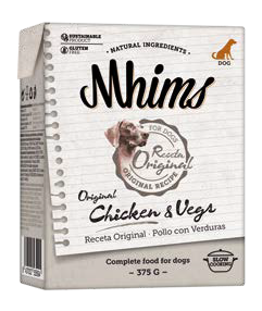 Mhims - Chicken and vegs alimentation humide pour chiens