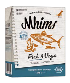 Mhims Fish & vegs alimentation humide pour chiens