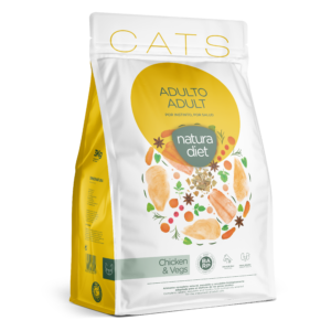 Natura diet Adulte poulet 3Kg - aliment naturel pour chat adulte