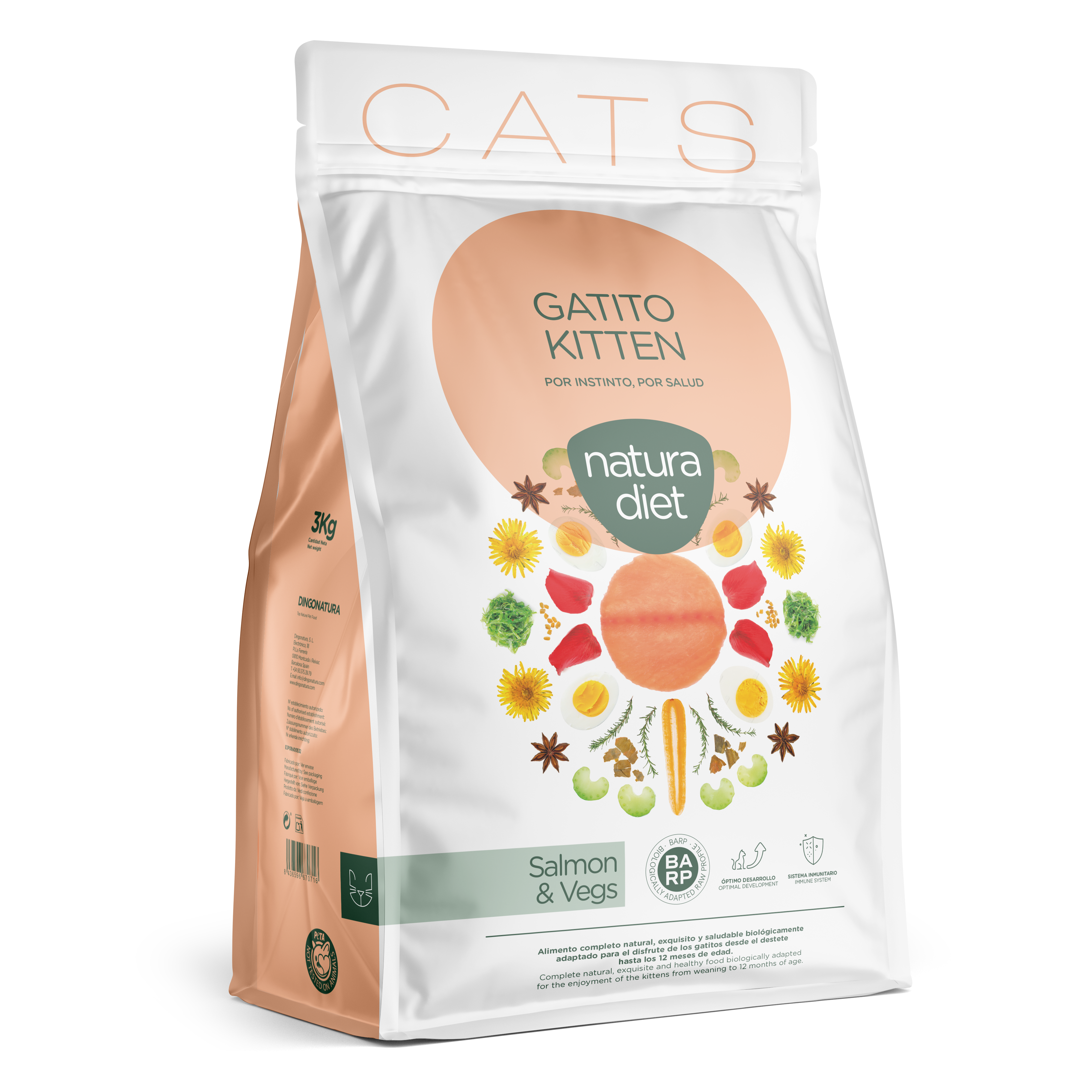 Natura Diet Chaton Saumon